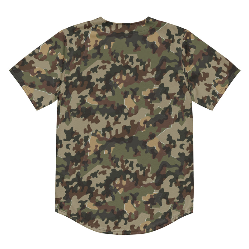 Amoeba Alpine Fleck Heritage CAMO Unisex Baseball Jersey