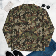 Amoeba Alpine Fleck Heritage CAMO Unisex Bomber Jacket