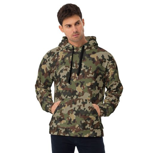 Amoeba Alpine Fleck Heritage CAMO Unisex Hoodie - 2XS
