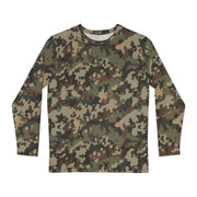 Amoeba Alpine Fleck Heritage CAMO Unisex Long-Sleeve Shirt - XS
