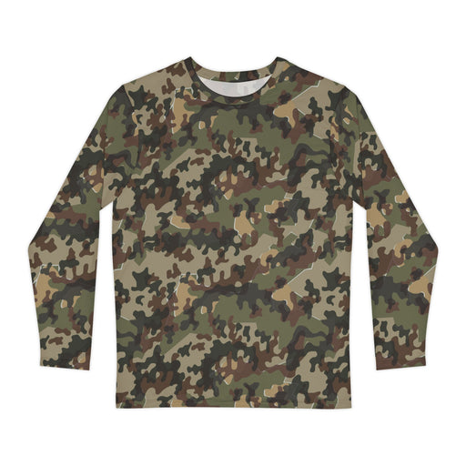 Amoeba Alpine Fleck Heritage CAMO Unisex Long-Sleeve Shirt - XS