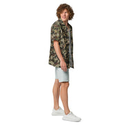 Amoeba Alpine Fleck Heritage CAMO Unisex Short-Sleeve Button Shirt - Button-Up