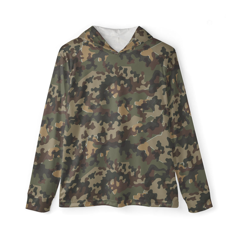 Amoeba Alpine Fleck Heritage CAMO Unisex Sports Warmup Hoodie - XS