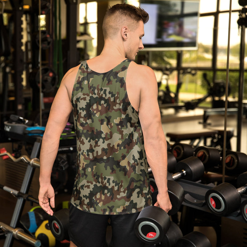 Amoeba Alpine Fleck Heritage CAMO Unisex Tank Top - Shirt