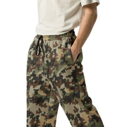 Amoeba Alpine Fleck Heritage CAMO Unisex Wide-Leg Joggers