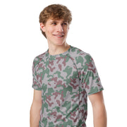 Amoeba Lithuanian Woodland CAMO Mens Short-Sleeve Rash Guard - SS