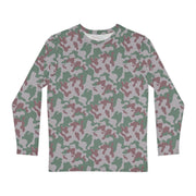 Amoeba Lithuanian Woodland CAMO Unisex Long-Sleeve Shirt - XS