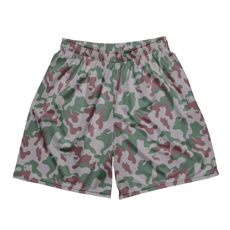 Amoeba Lithuanian Woodland CAMO Unisex Mesh Shorts - 2XS