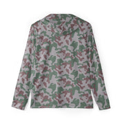 Amoeba Lithuanian Woodland CAMO Unisex Sports Warmup Hoodie
