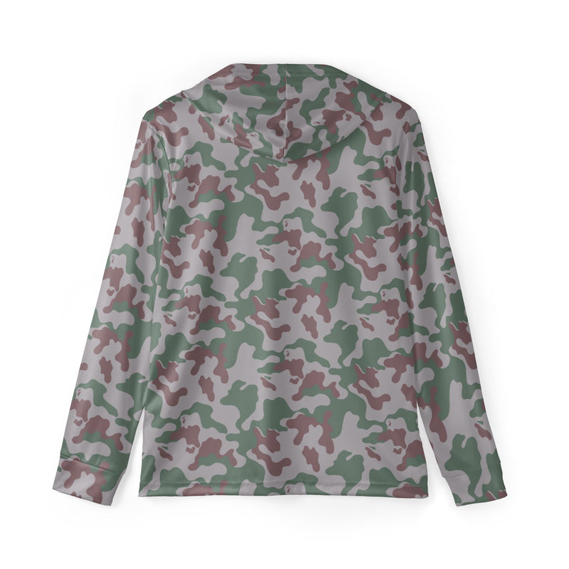 Amoeba Lithuanian Woodland CAMO Unisex Sports Warmup Hoodie
