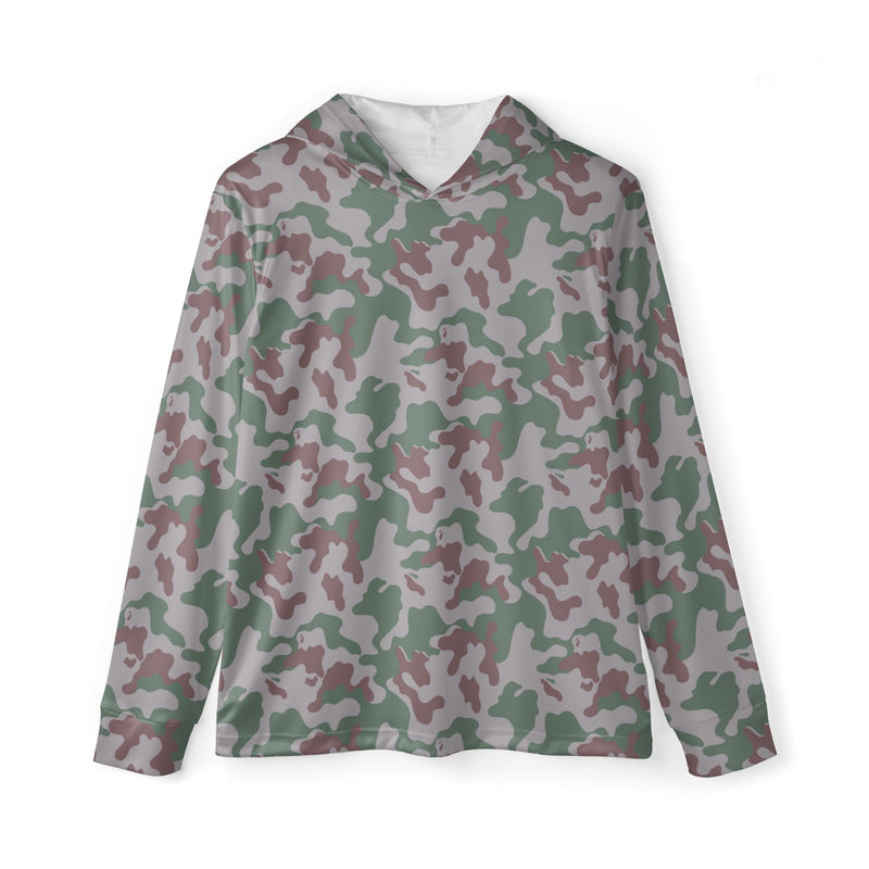 Amoeba Lithuanian Woodland CAMO Unisex Sports Warmup Hoodie - XS