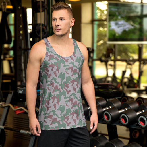 Amoeba Lithuanian Woodland CAMO Unisex Tank Top - XS - Shirt