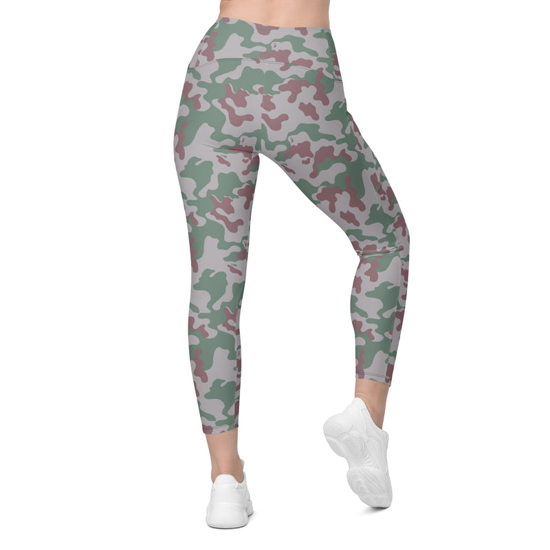 Amoeba Lithuanian Woodland CAMO Womens Leggings with Pockets - Women