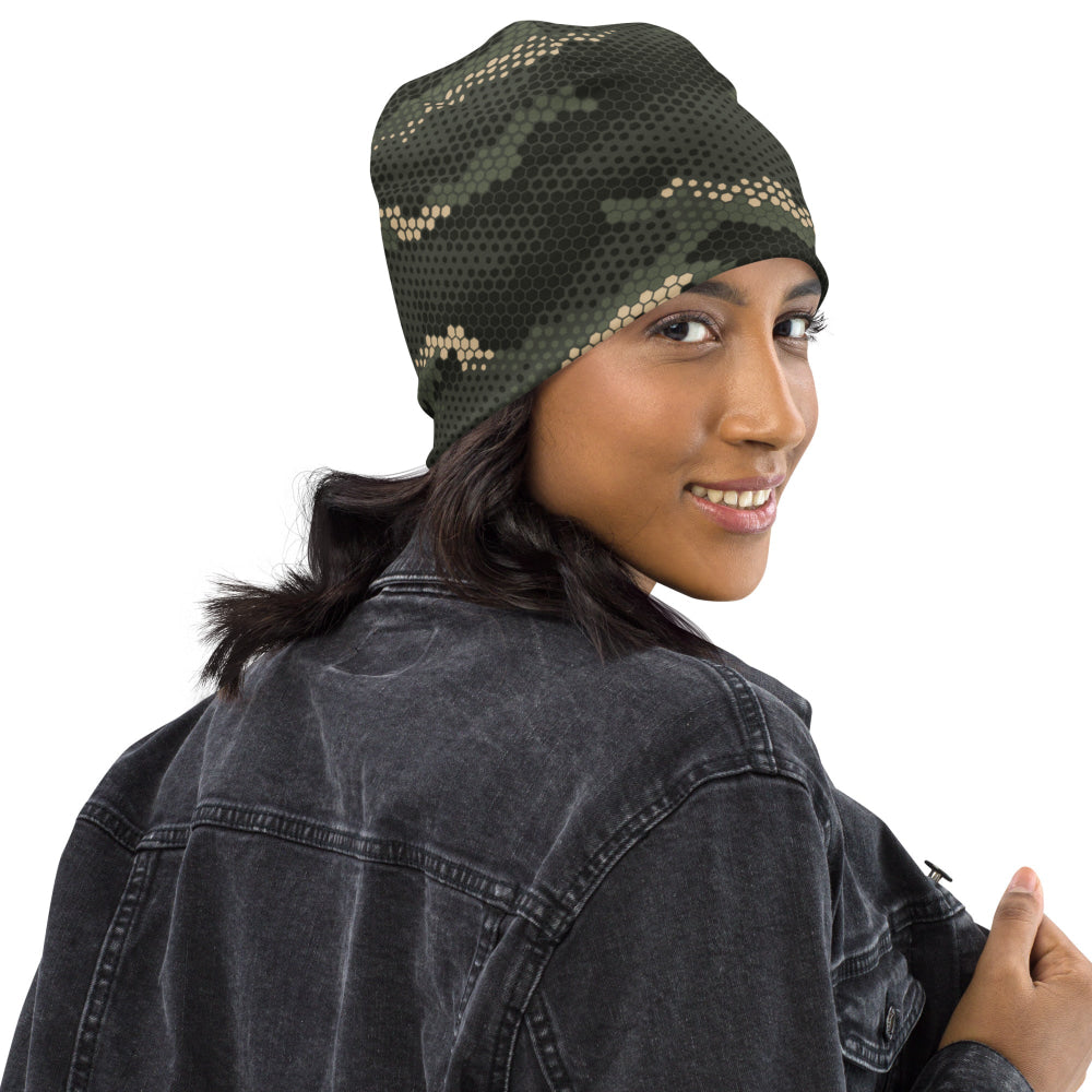 Anaconda Hexagon CAMO Beanie