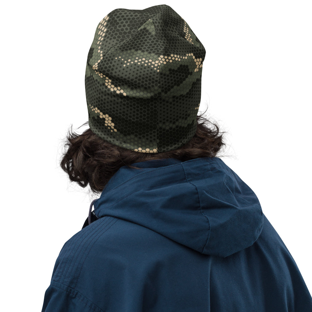 Anaconda Hexagon CAMO Beanie