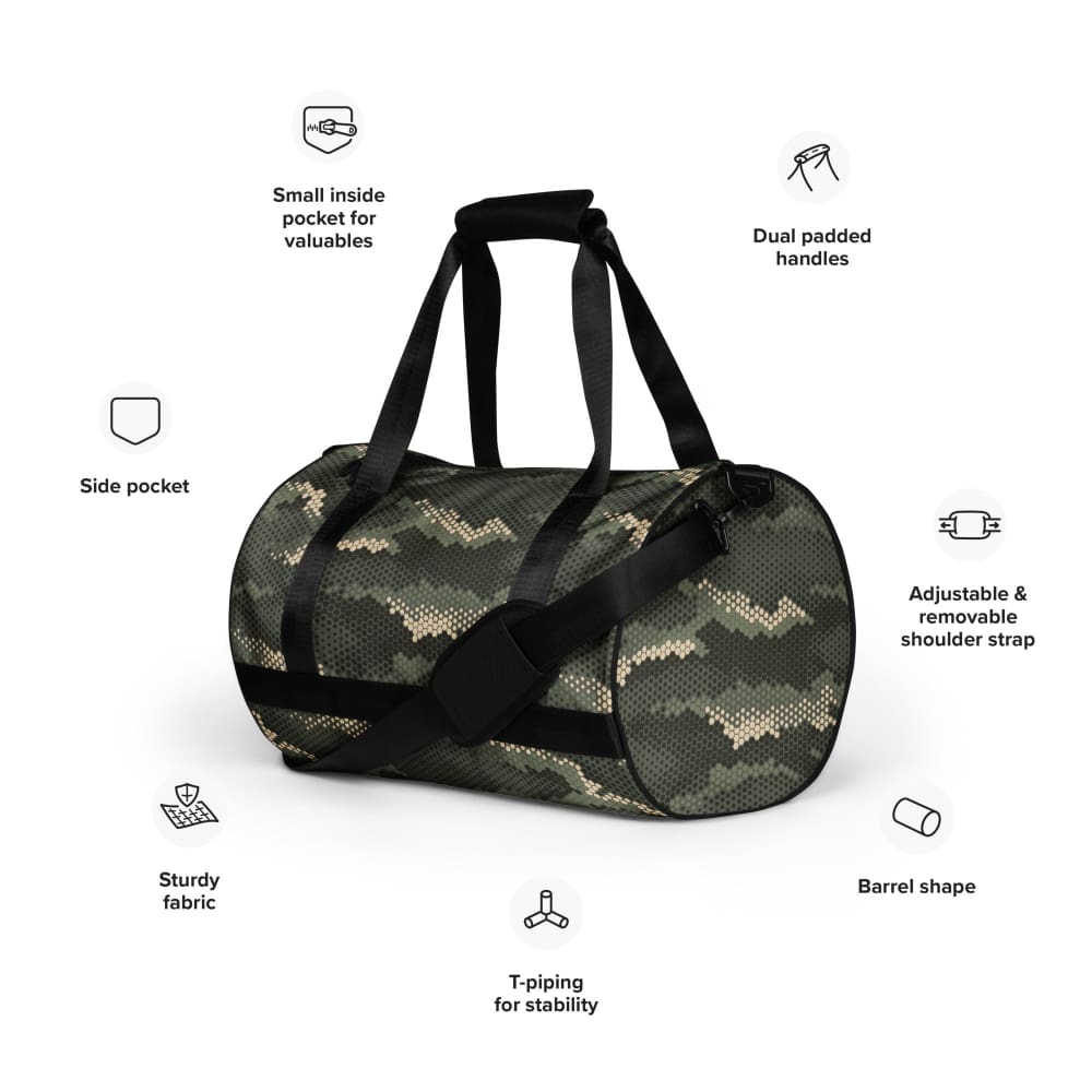 Anaconda Hexagon CAMO gym bag