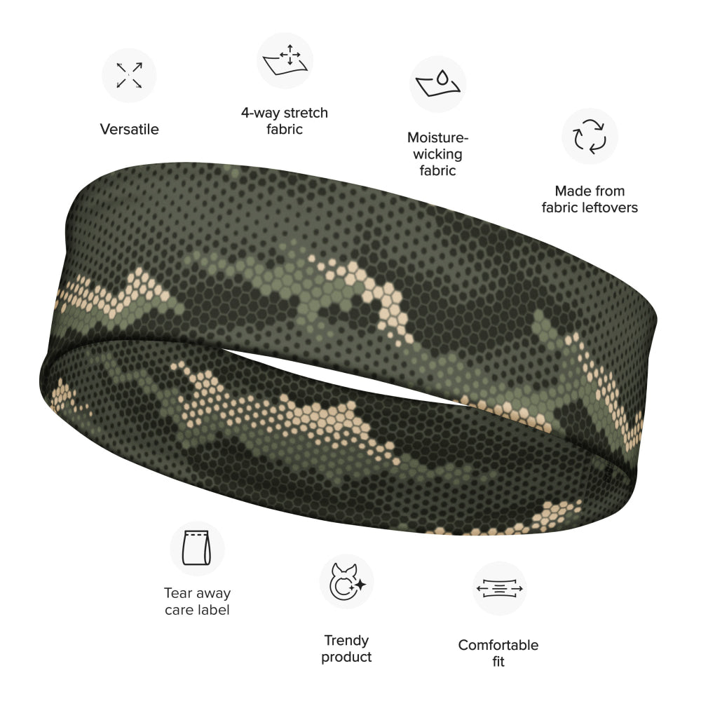 Anaconda Hexagon CAMO Headband - M