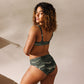 Anaconda Hexagon CAMO high-waisted bikini