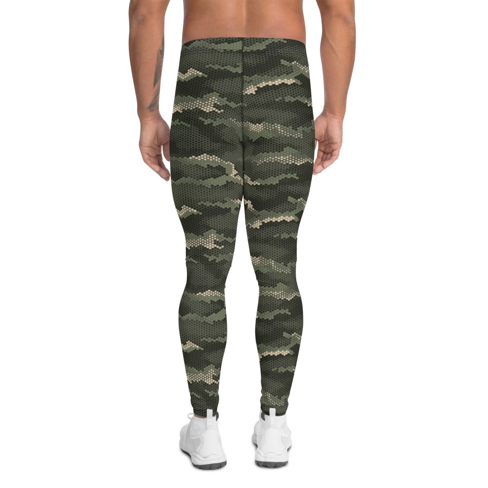 Anaconda Hexagon CAMO Men’s Leggings - Mens