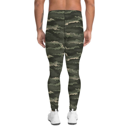 Anaconda Hexagon CAMO Men’s Leggings - Mens