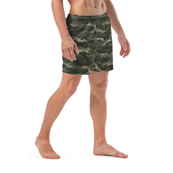 Anaconda Hexagon CAMO Men’s Swim Trunks