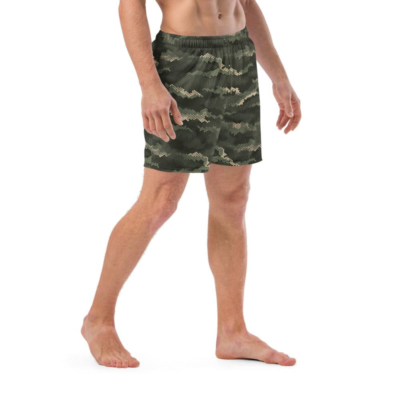 Anaconda Hexagon CAMO Men’s Swim Trunks