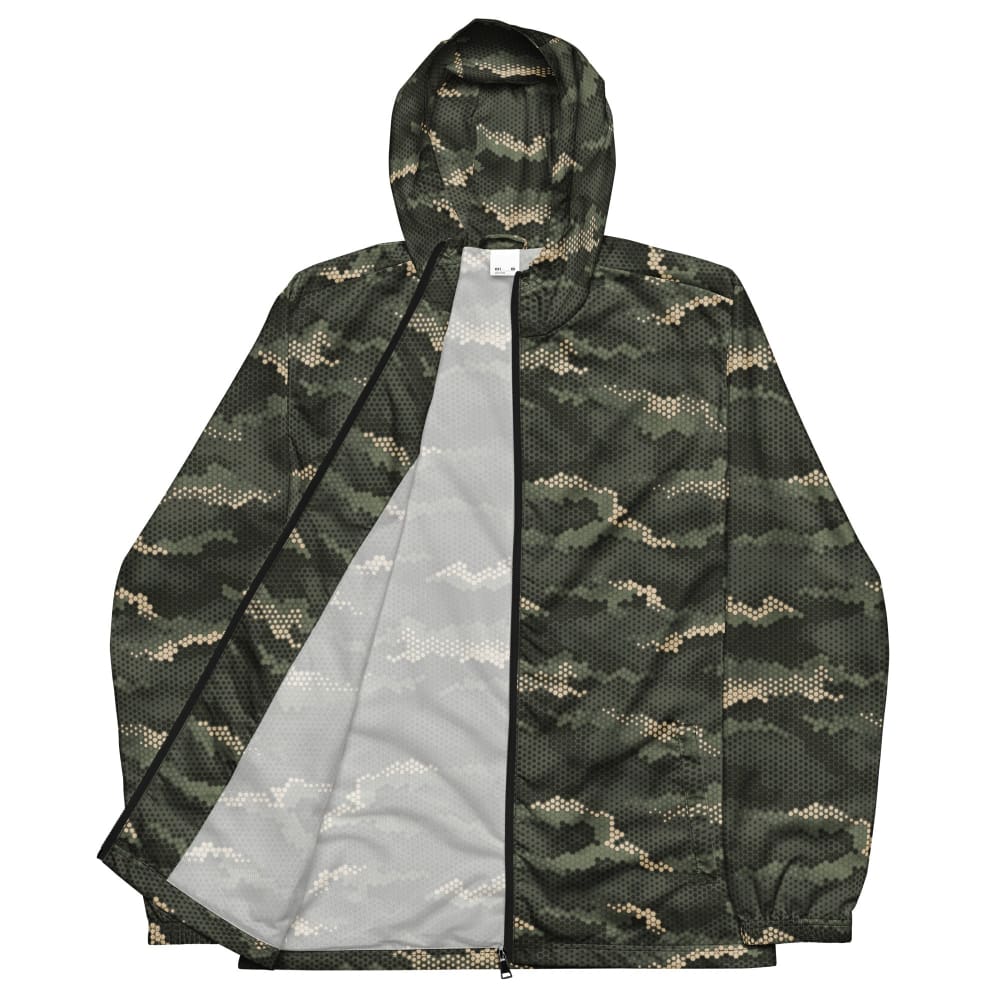 Anaconda Hexagon CAMO Men’s windbreaker - Mens Windbreaker