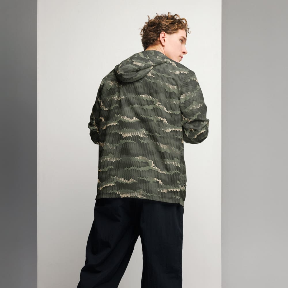 Anaconda Hexagon CAMO Men’s windbreaker - Mens Windbreaker