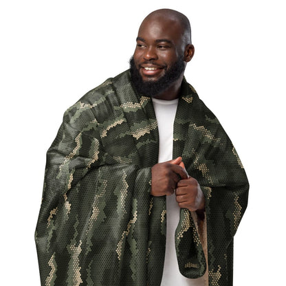 Anaconda Hexagon CAMO Sherpa blanket - Blanket