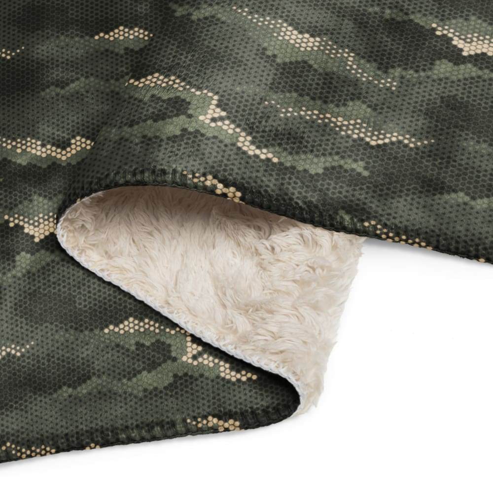 Anaconda Hexagon CAMO Sherpa blanket