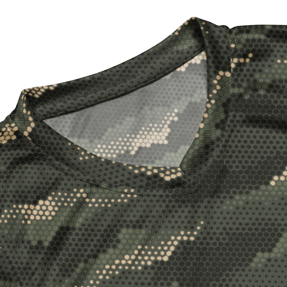 Anaconda Hexagon CAMO unisex basketball jersey - Unisex Basketball Jersey