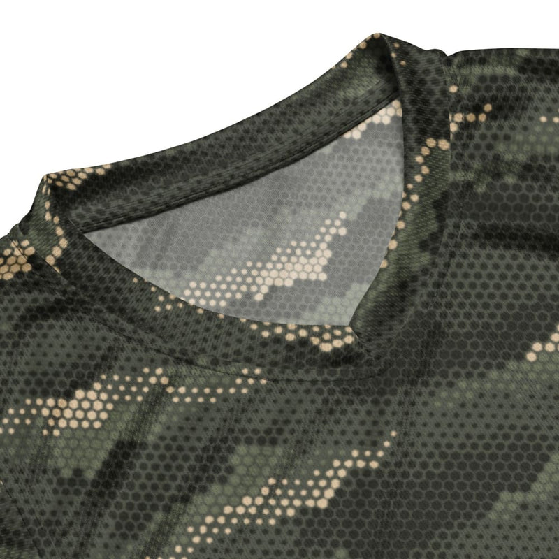 Anaconda Hexagon CAMO unisex basketball jersey