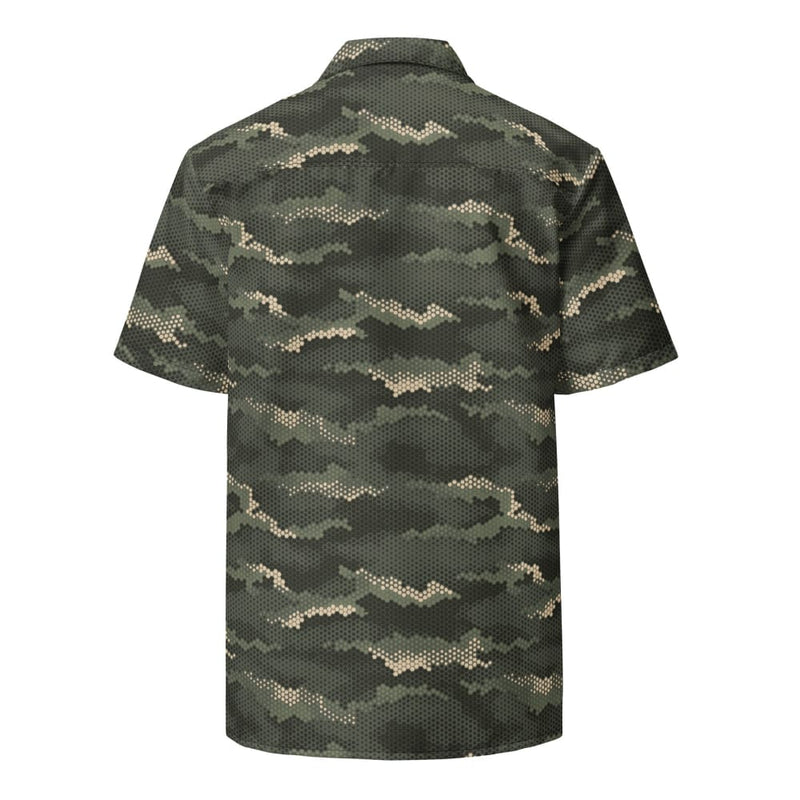 Anaconda Hexagon CAMO Unisex button shirt