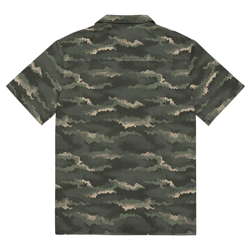 Anaconda Hexagon CAMO Unisex button shirt