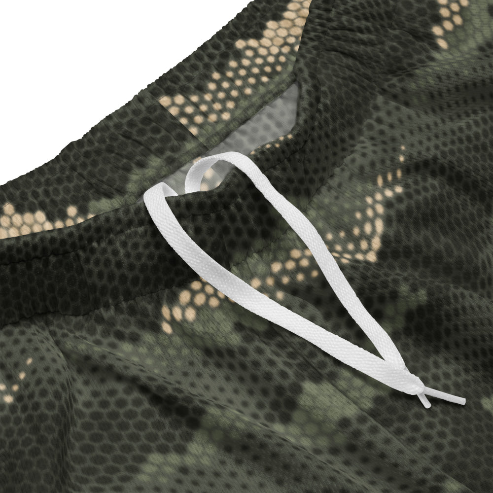 Anaconda Hexagon CAMO Unisex mesh shorts - Mesh Shorts