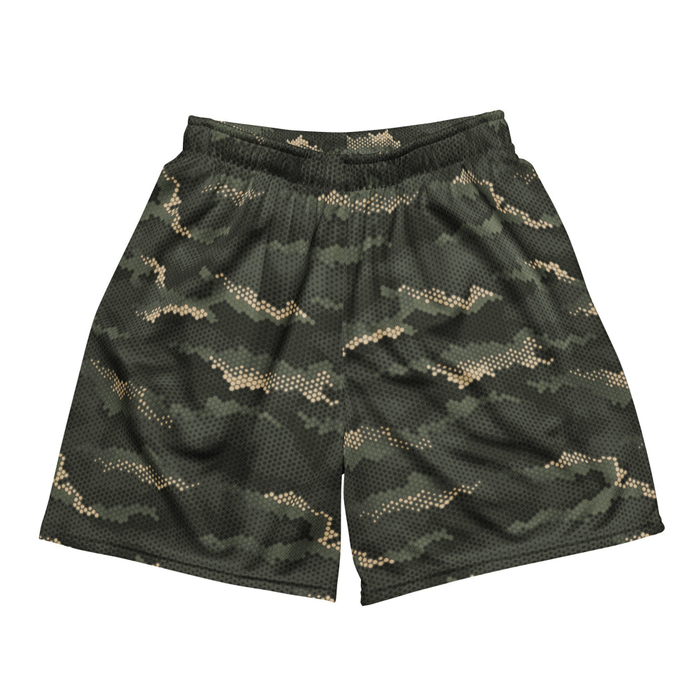 Anaconda Hexagon CAMO Unisex mesh shorts - Mesh Shorts