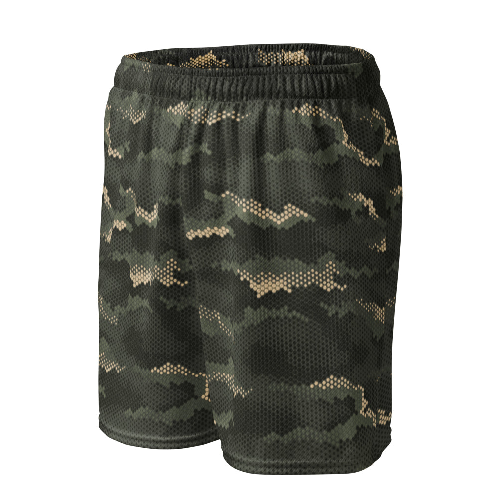 Anaconda Hexagon CAMO Unisex mesh shorts - Mesh Shorts