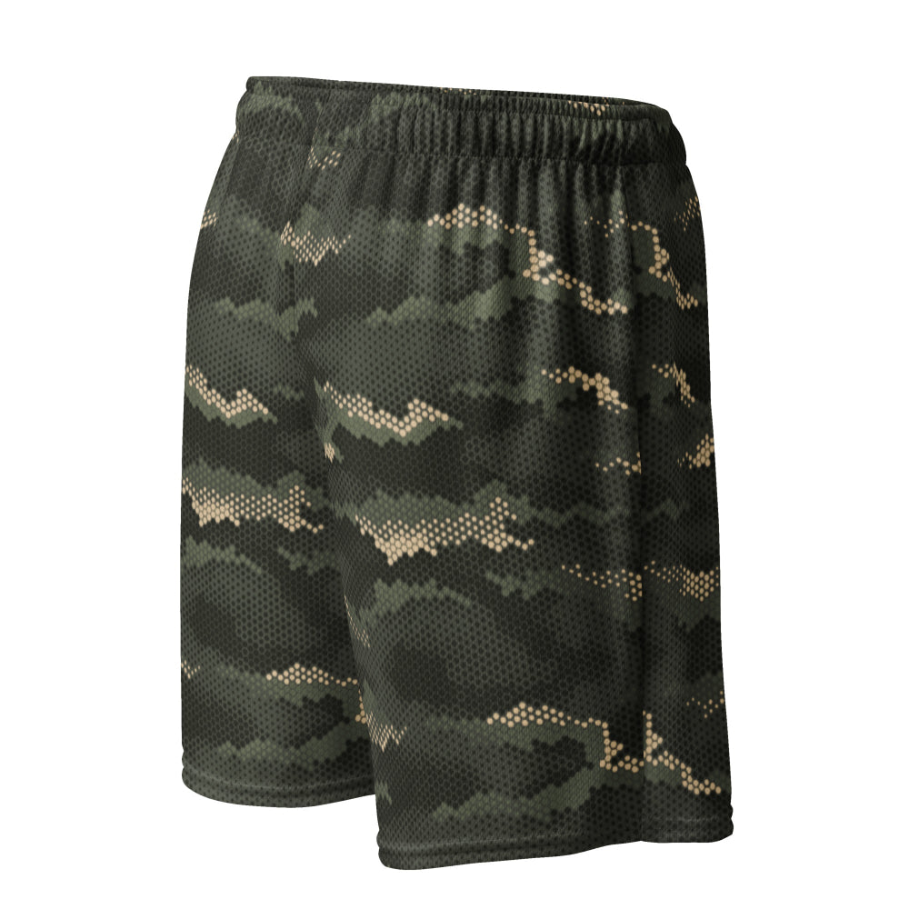 Anaconda Hexagon CAMO Unisex mesh shorts - Mesh Shorts