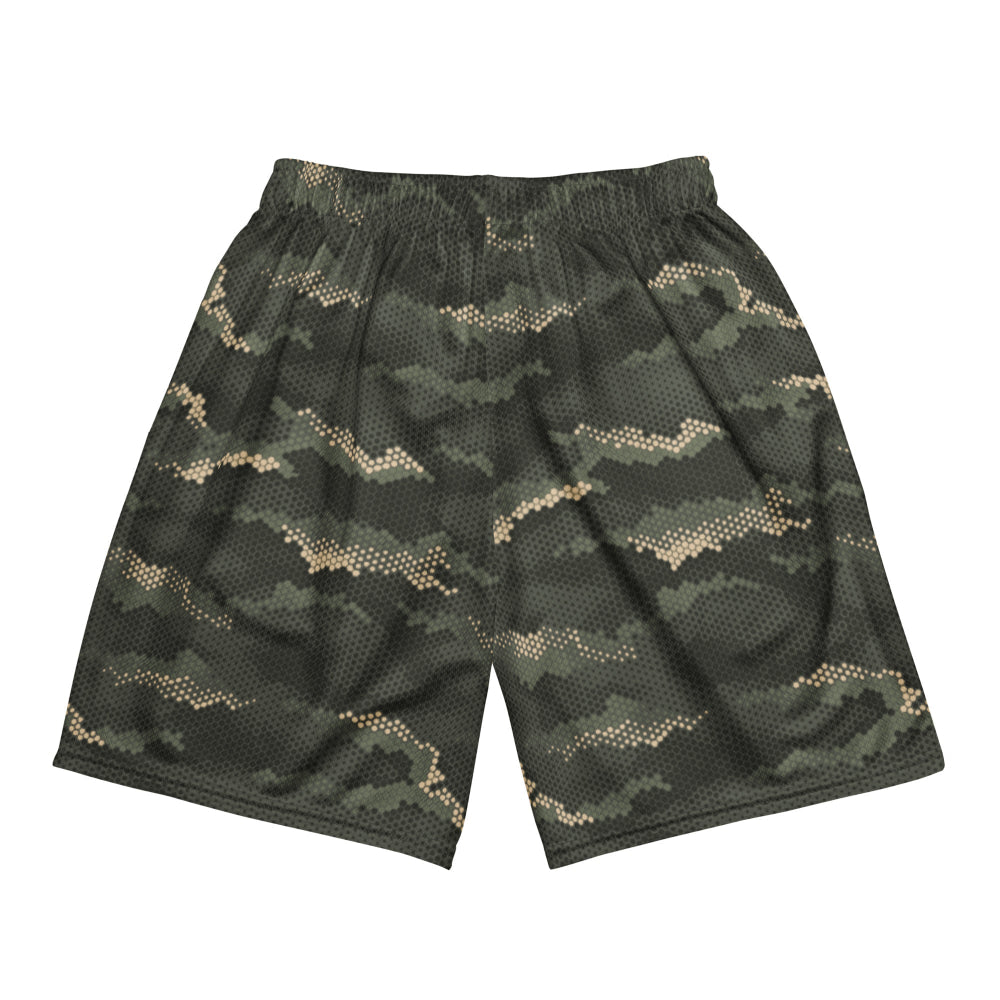 Anaconda Hexagon CAMO Unisex mesh shorts - Mesh Shorts