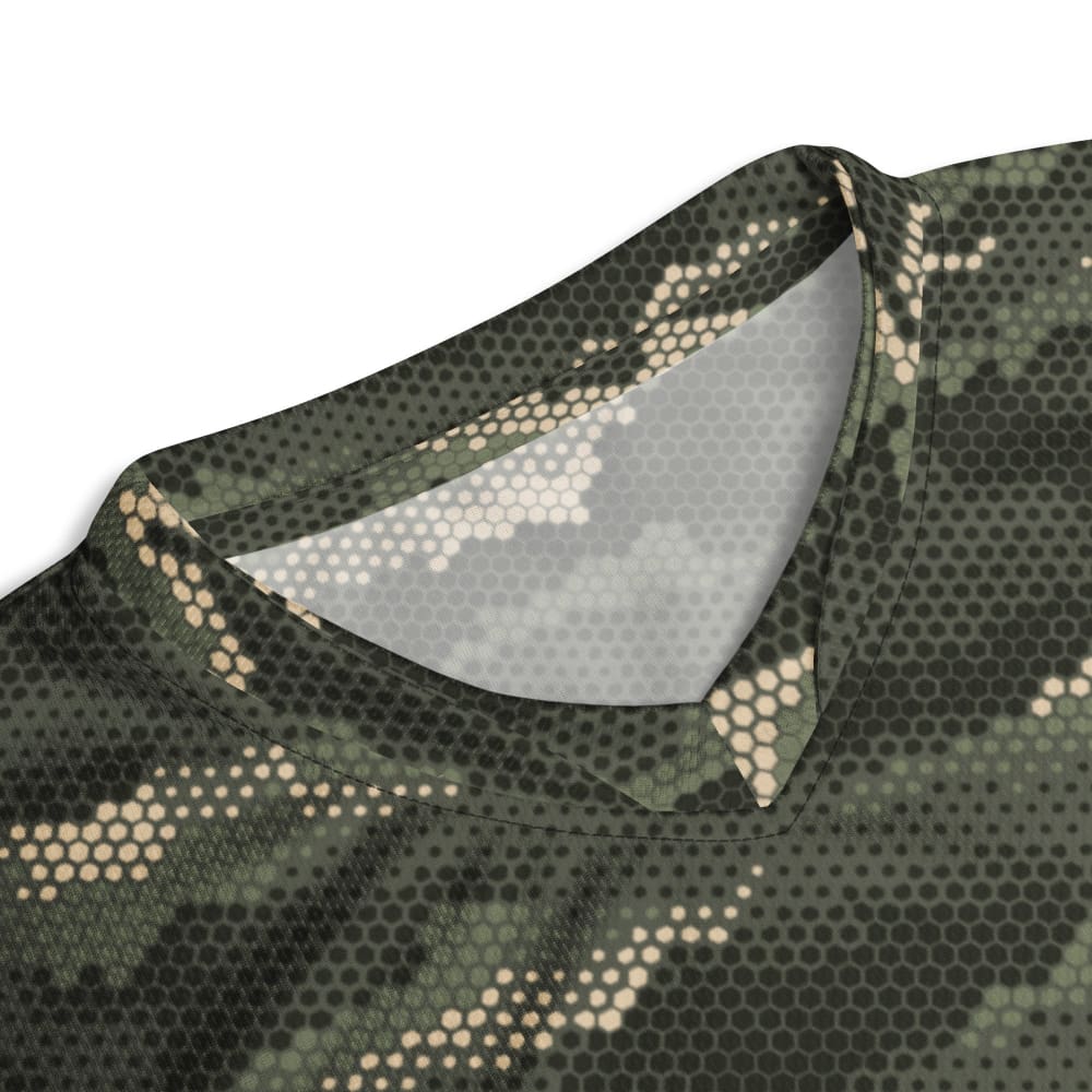 Anaconda Hexagon CAMO unisex sports jersey