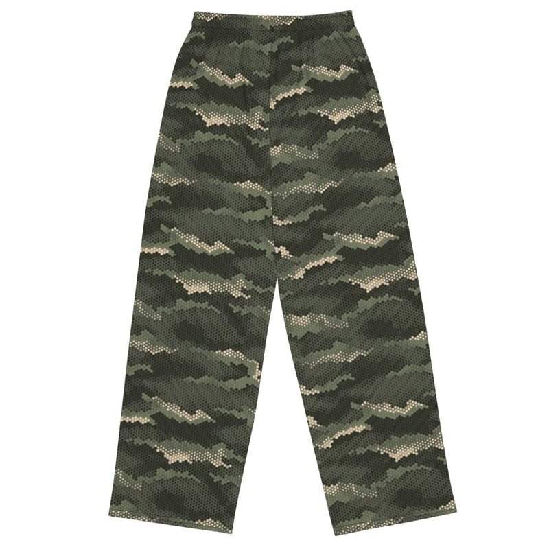 Anaconda Hexagon CAMO unisex wide-leg pants