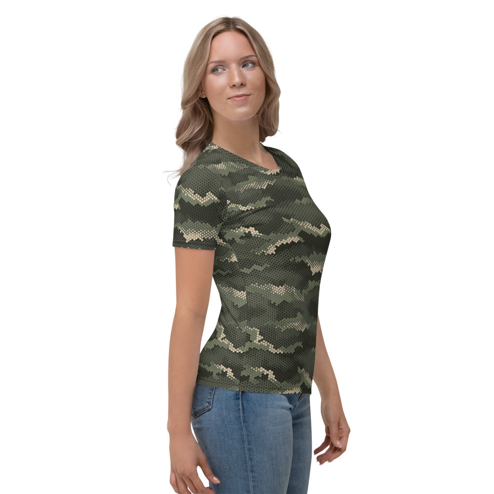 Anaconda Hexagon CAMO Women’s T-shirt - Womens T-Shirt