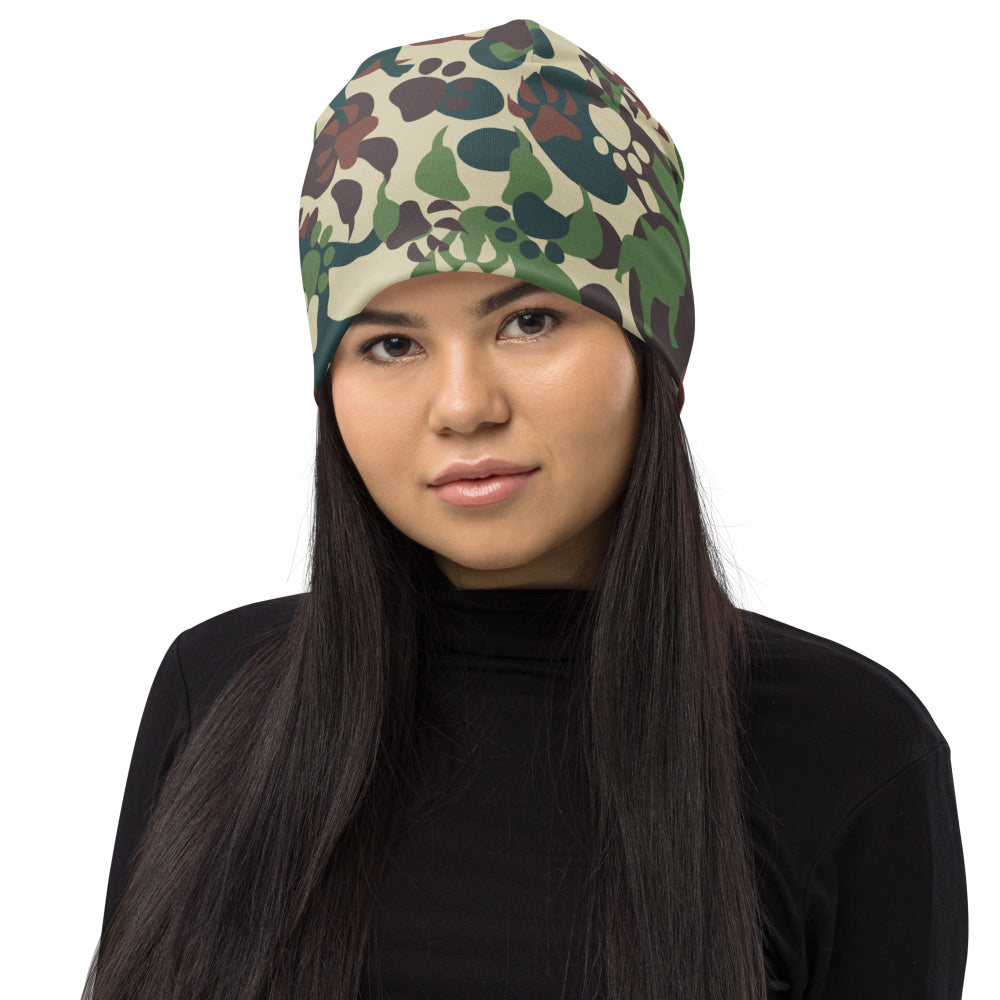 Animal Paw CAMO Beanie