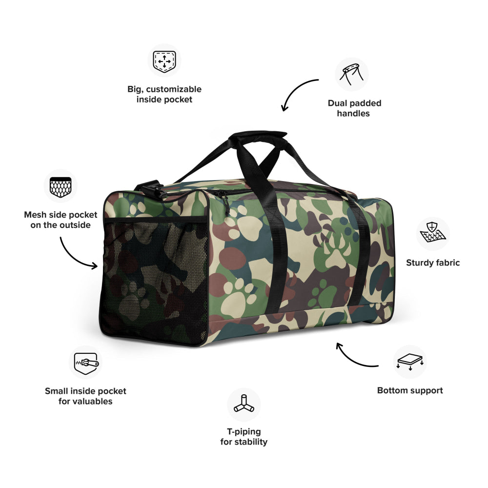 Animal Paw CAMO Duffle bag - Bag