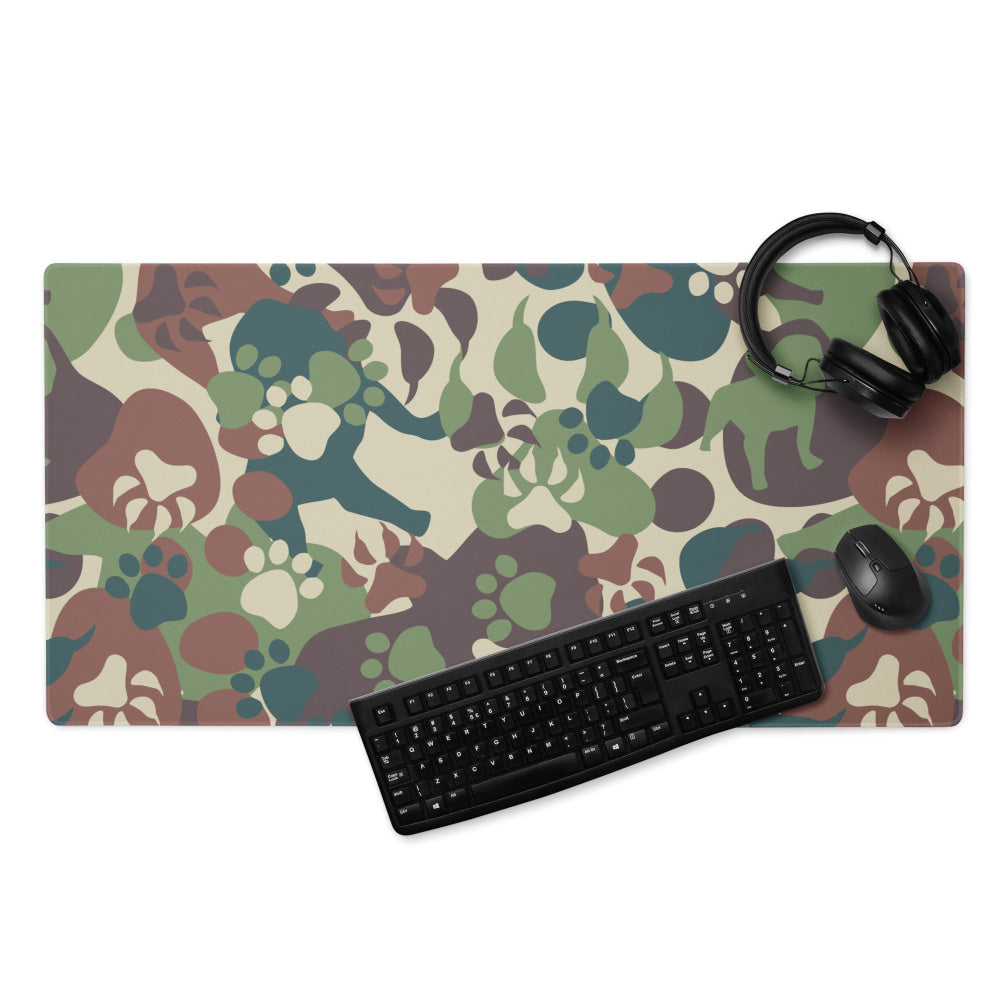 Animal Paw CAMO Gaming mouse pad - 36″×18″ - Mouse Pad