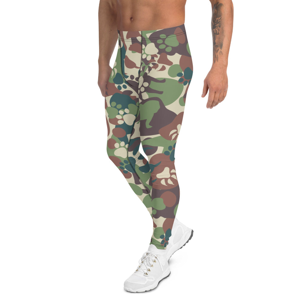 Animal Paw CAMO Men’s Leggings - Mens