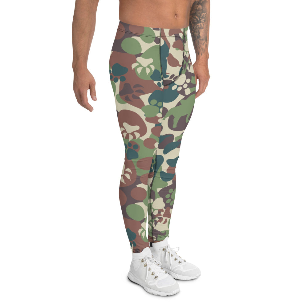 Animal Paw CAMO Men’s Leggings - Mens