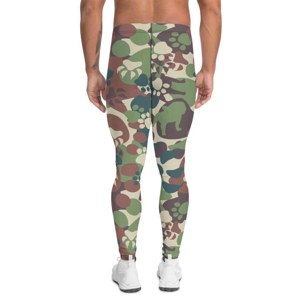 Animal Paw CAMO Men’s Leggings - Mens