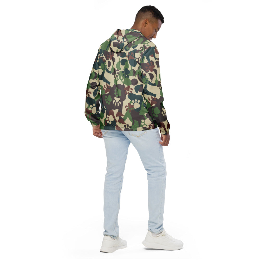 Animal Paw CAMO Men’s windbreaker - Mens Windbreaker