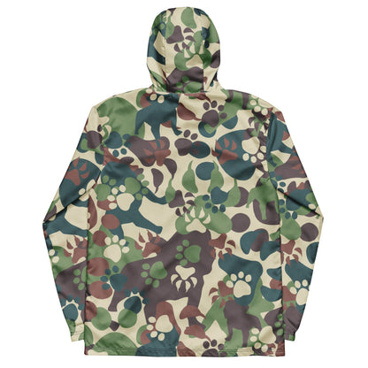 Animal Paw CAMO Men’s windbreaker - Mens Windbreaker